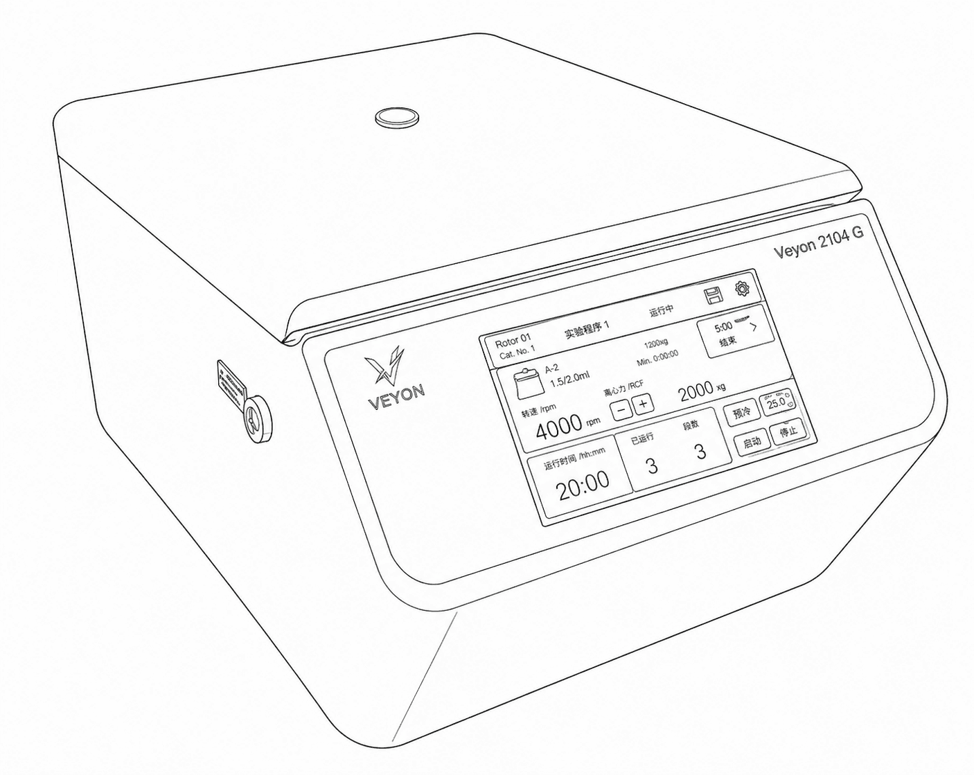 Veyon 2104 G线框图