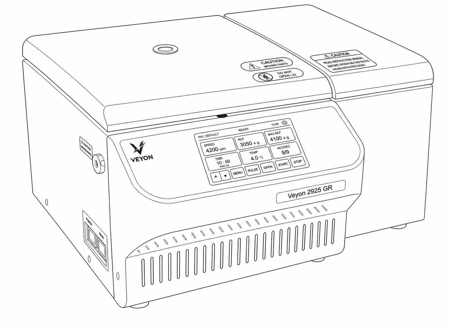 Veyon 2925 GR线框图